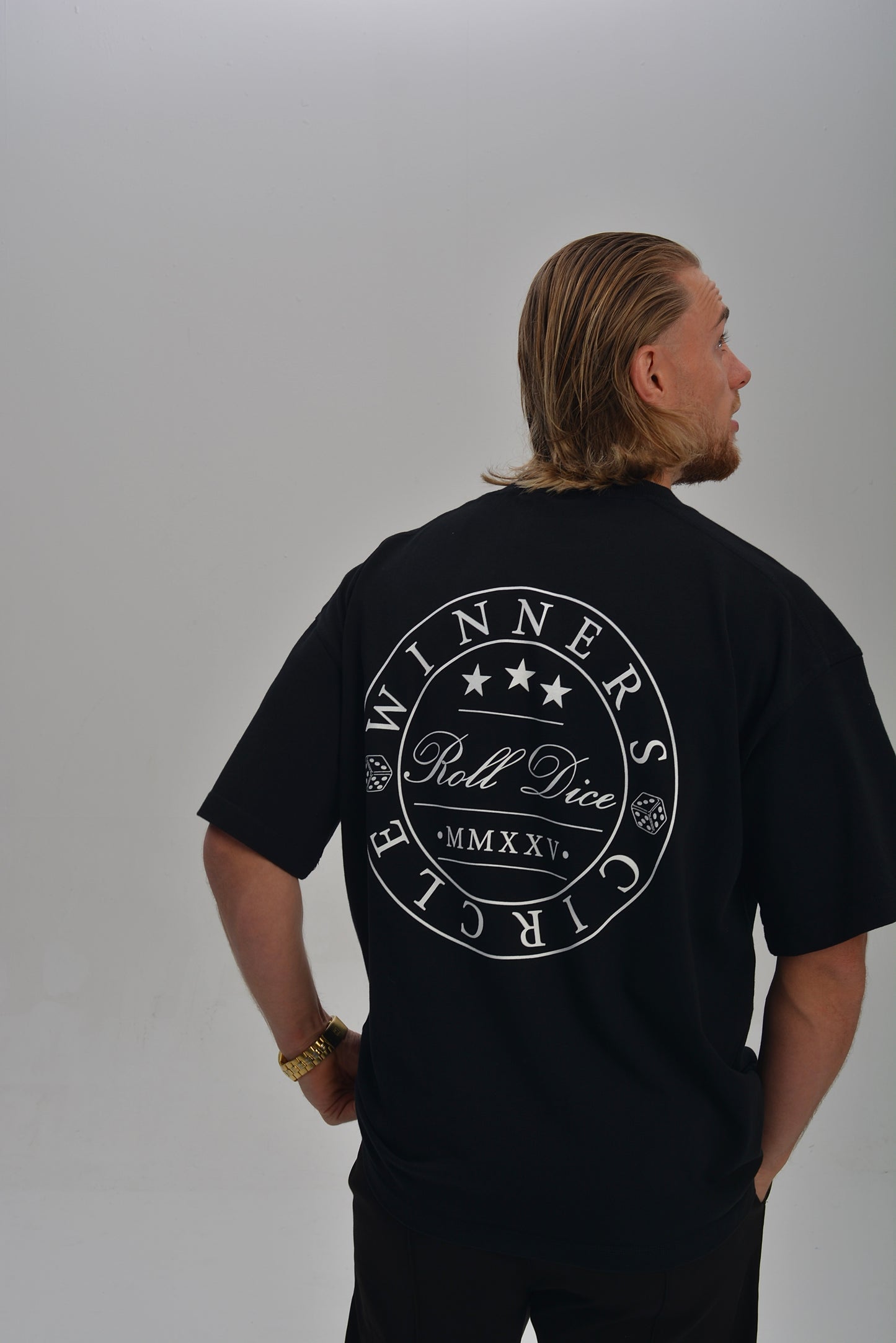 POKER CHIP TEE - BLACK