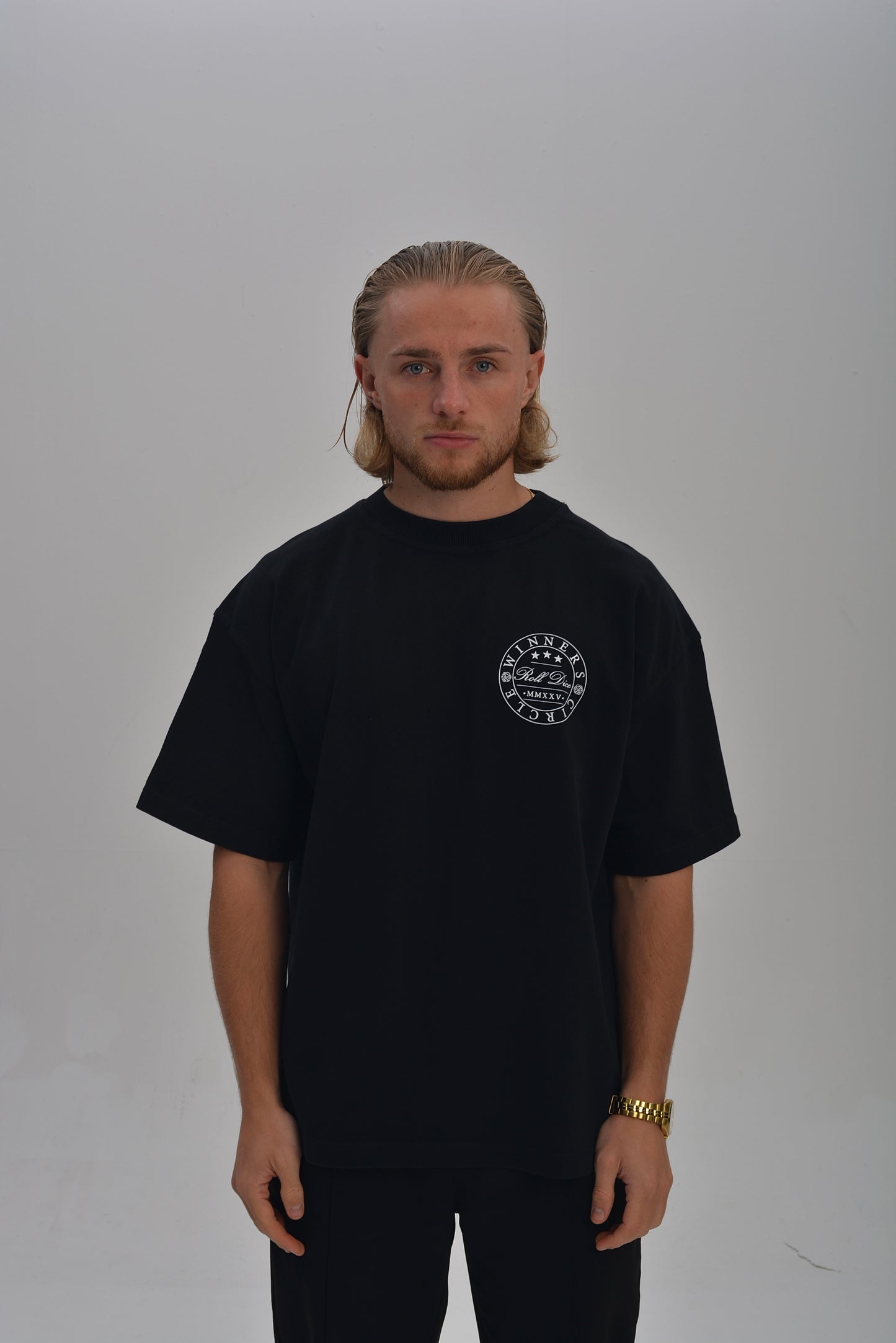 POKER CHIP TEE - BLACK