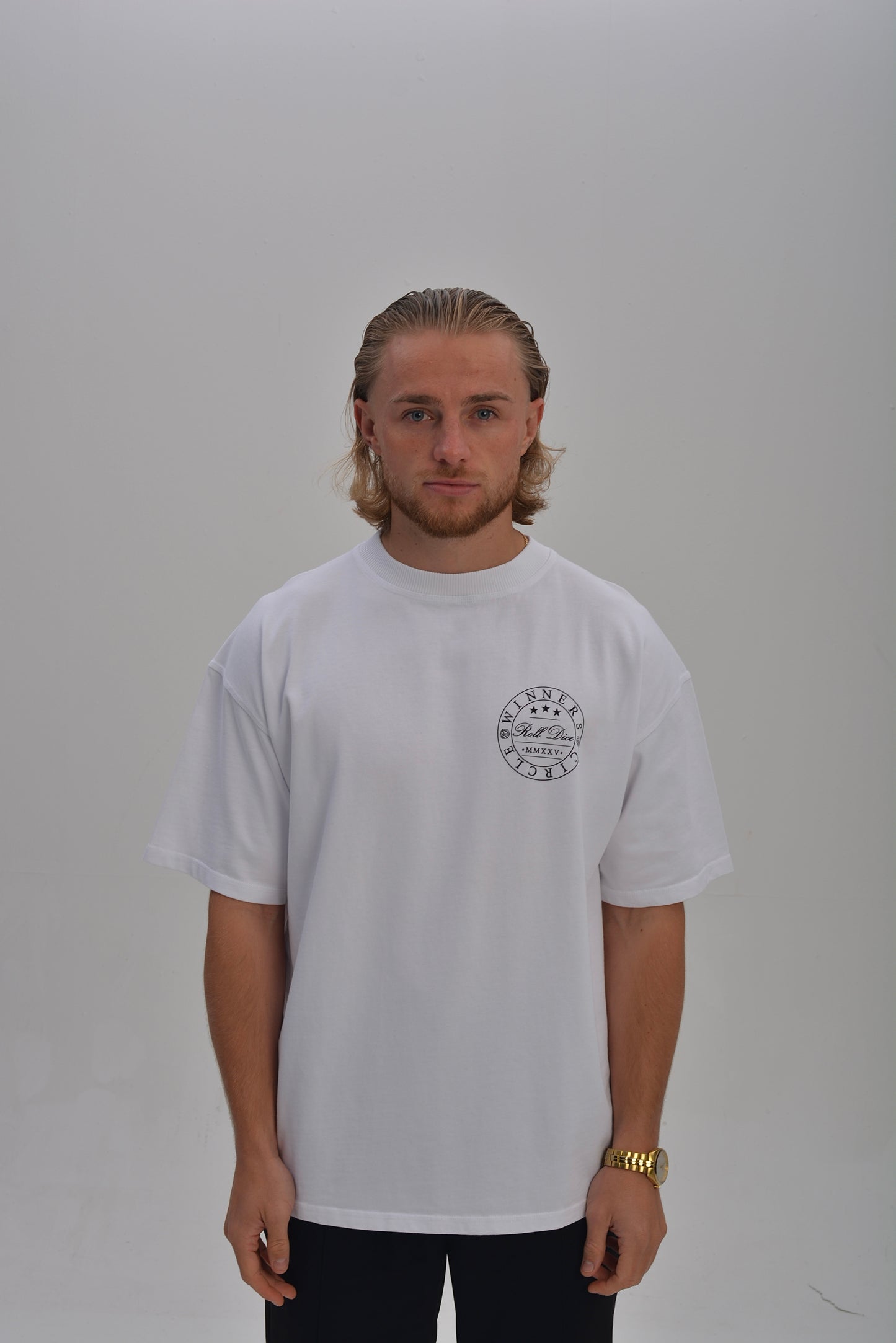 POKER CHIP TEE - WHITE
