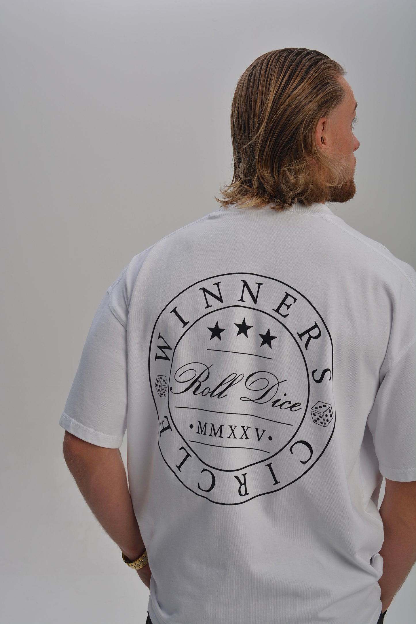POKER CHIP TEE - WHITE
