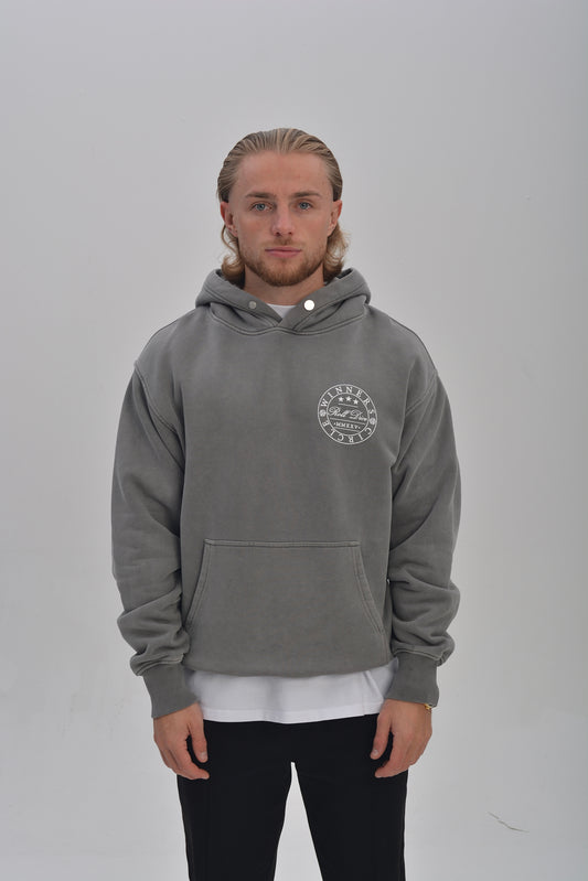 POKER CHIP HOODIE - CHARCOAL