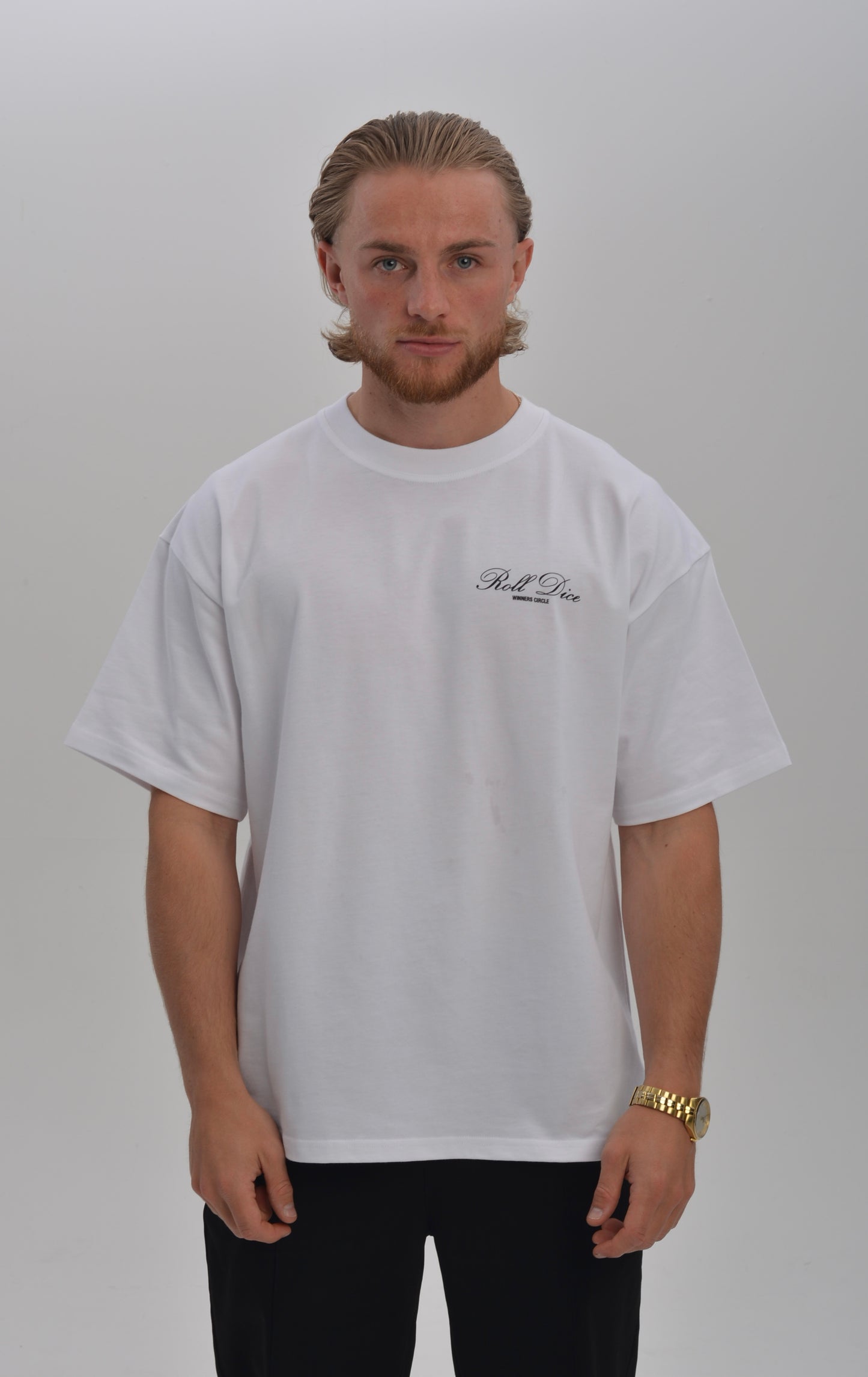 HANGING DICE TEE - WHITE