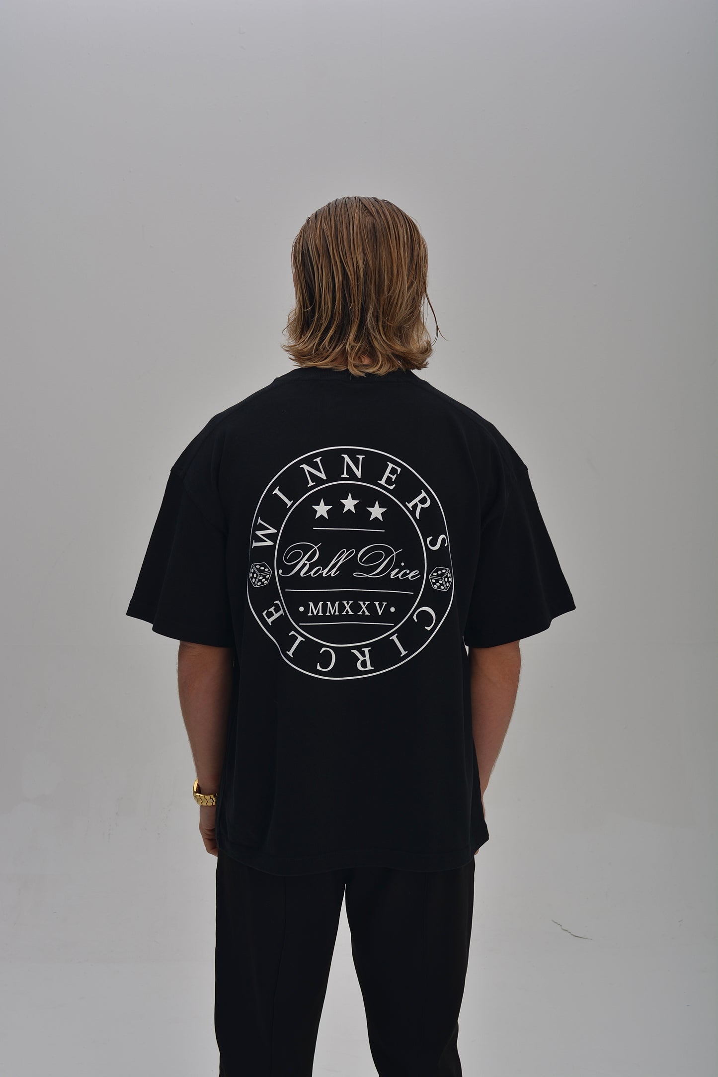 POKER CHIP TEE - BLACK